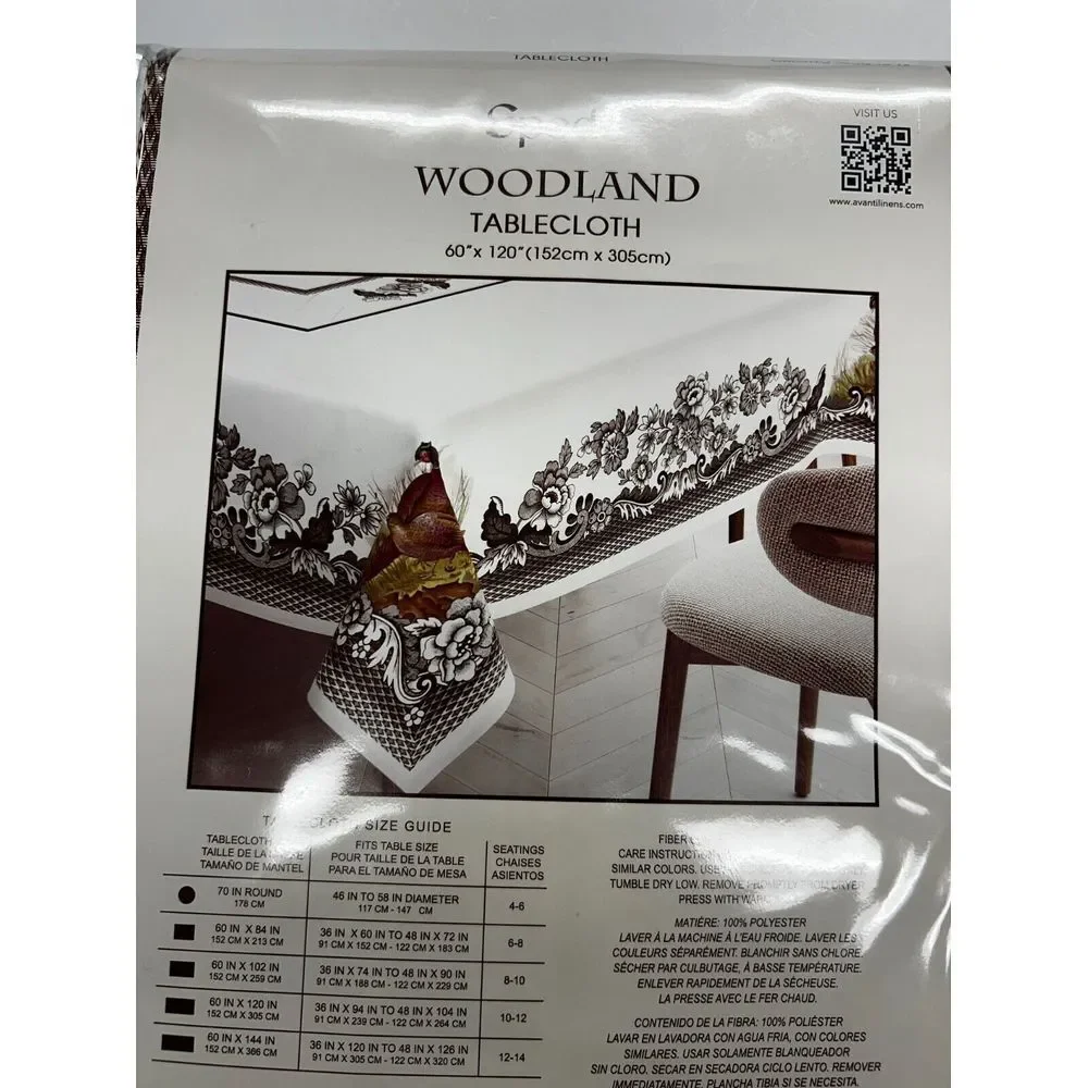 SPODE Woodland Tablecloth 60